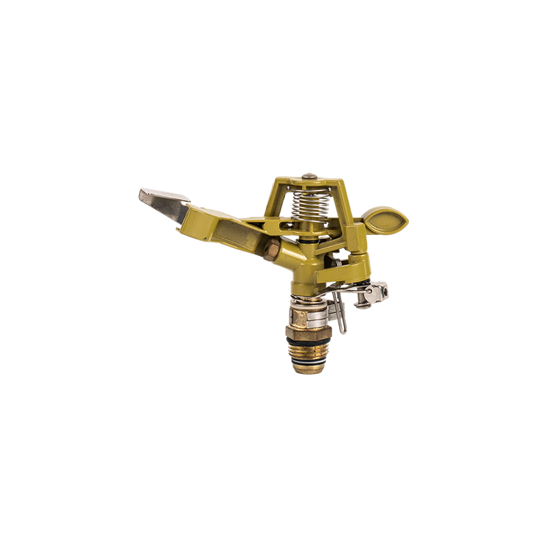 Cabeça de aspersão de impacto pulsante de liga de zinco ajustável YR9604A G1/2'