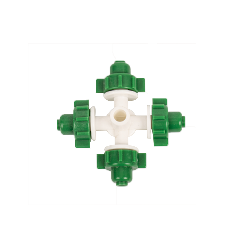 Cabeça de aspersão micro atomizadora de 4 vias YR9822A